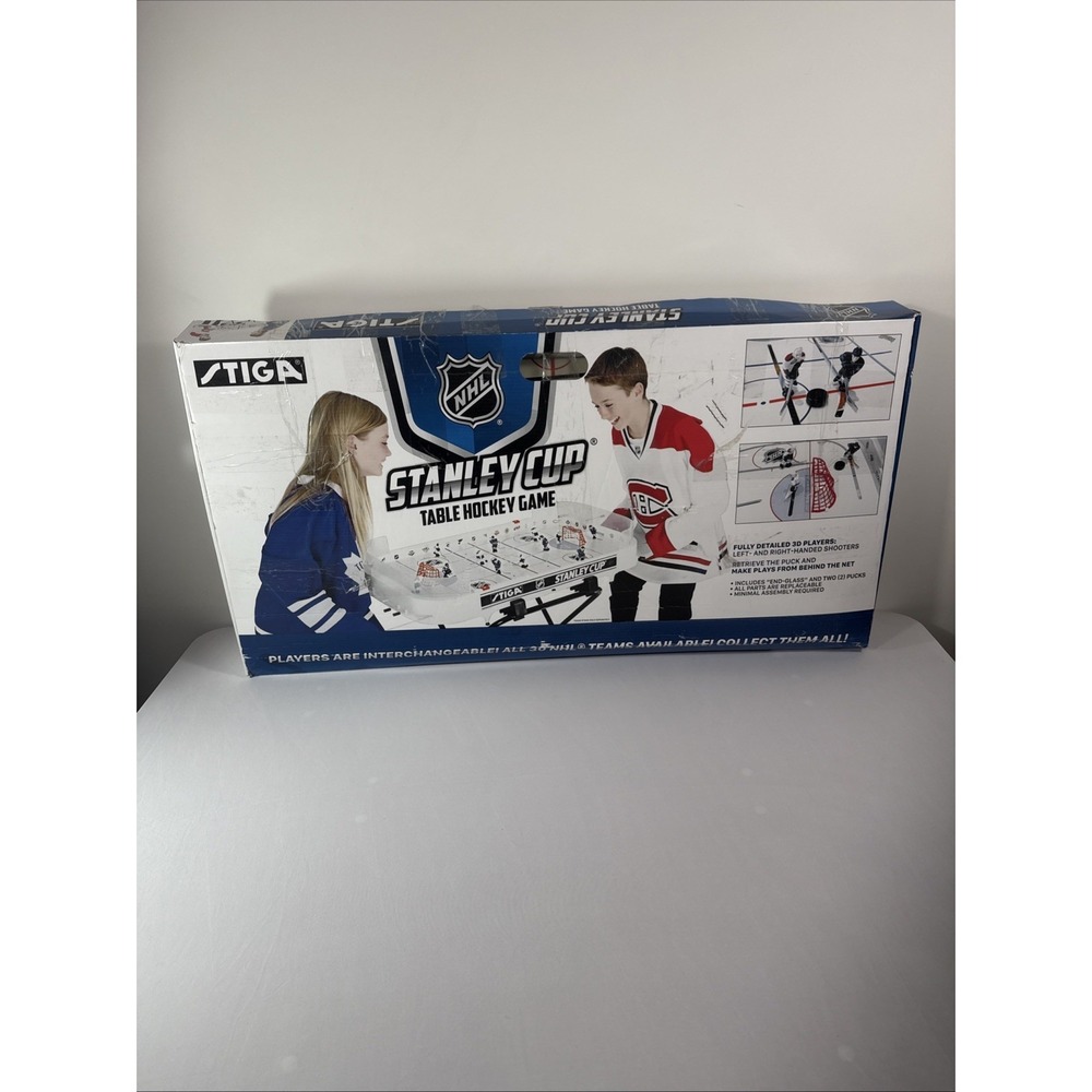Stiga NHL Stanley Cup‎ Table Hockey Game Detroit Red Wings Toronto Maple Leafs
